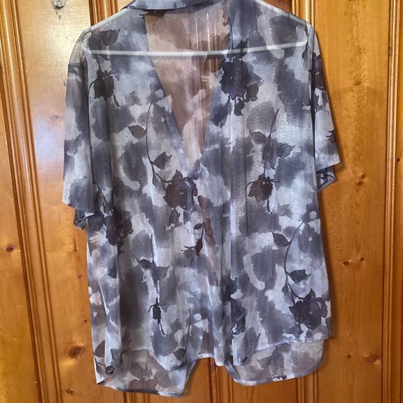 Size med/large Womens thin sheer top - Picture 2 of 2